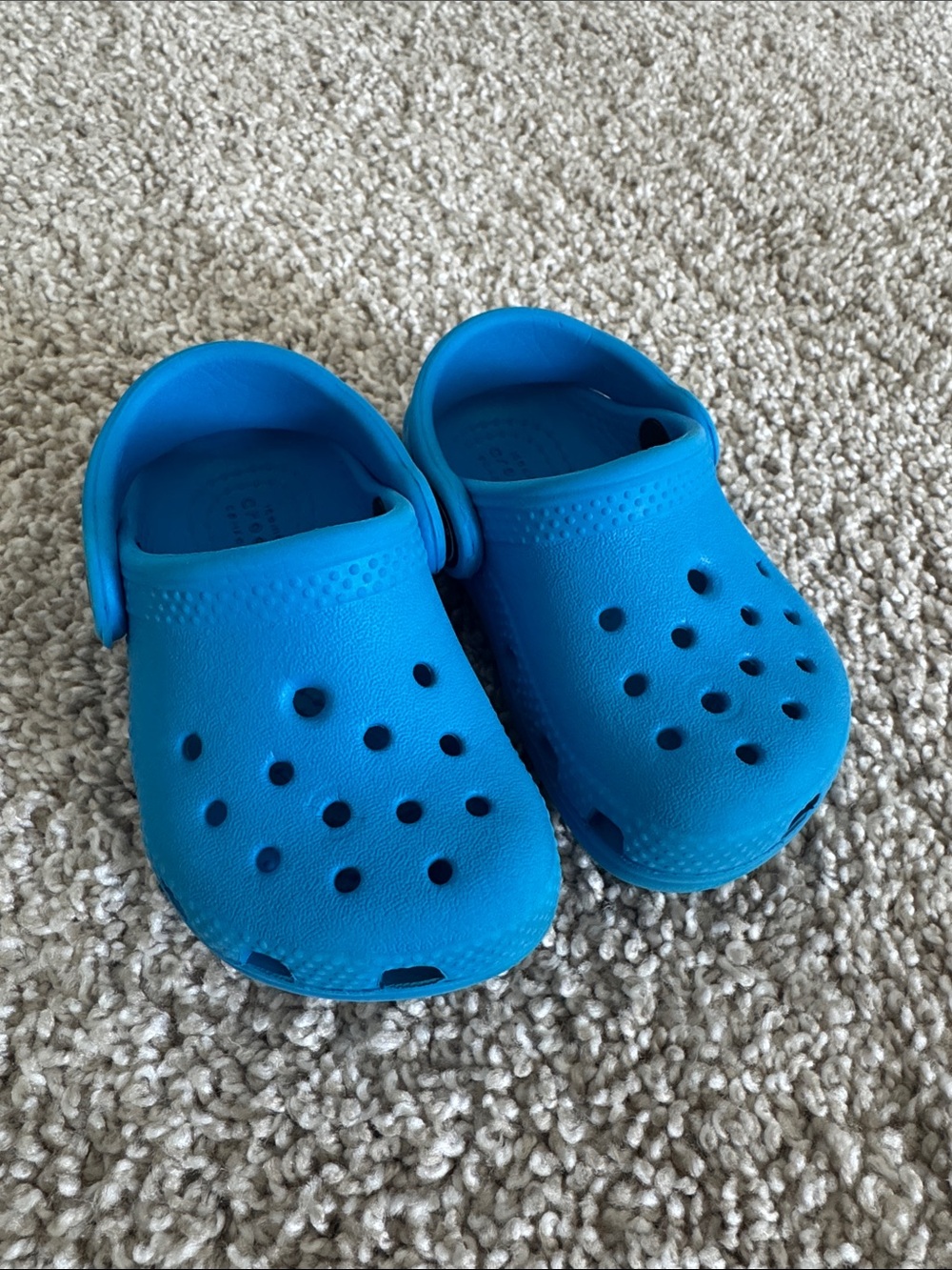 CROCS Toddler Blue Classic Clogs
